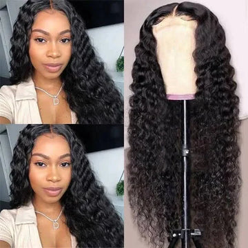 Deep Wave Glueless Breathable Lace Closure Wig Wholesale and Supplier